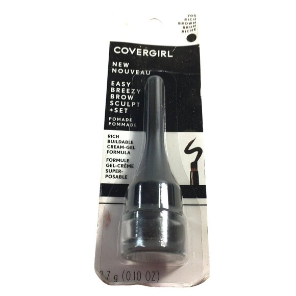 COVERGIRL Easy Breezy Brow Sculpt Set 705 Rich Brown 0.10 oz New Sealed - Picture 1 of 3